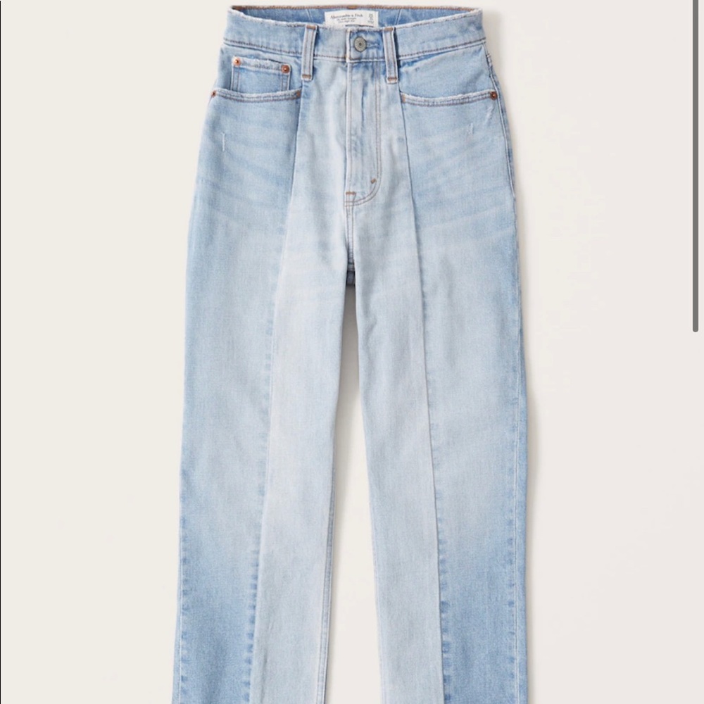 Curve love ultra high rise straight ankle Jean